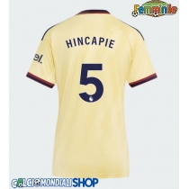 Maglie da calcio Arsenal Piero Hincapie #5 Terza Maglia Femminile 2026-27 Manica Corta